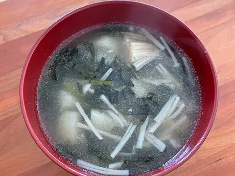 野菜たっぷりネバネバスタミナスープ（１歳からOK）